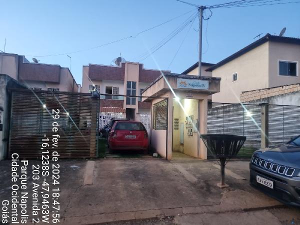 Apartamento - Venda, PARQUE NAPOLIS B, CIDADE OCIDENTAL, GO