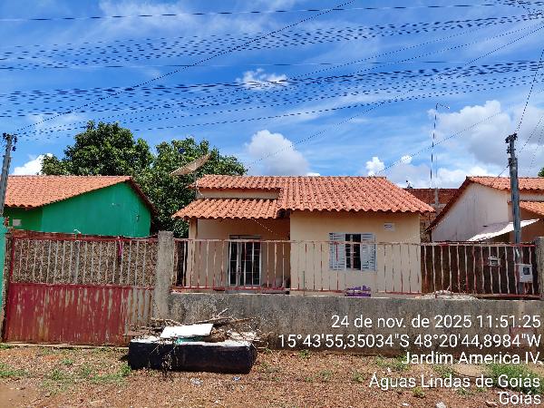 Casa - Venda, JARDIM AMERICA IV, AGUAS LINDAS DE GOIAS, GO