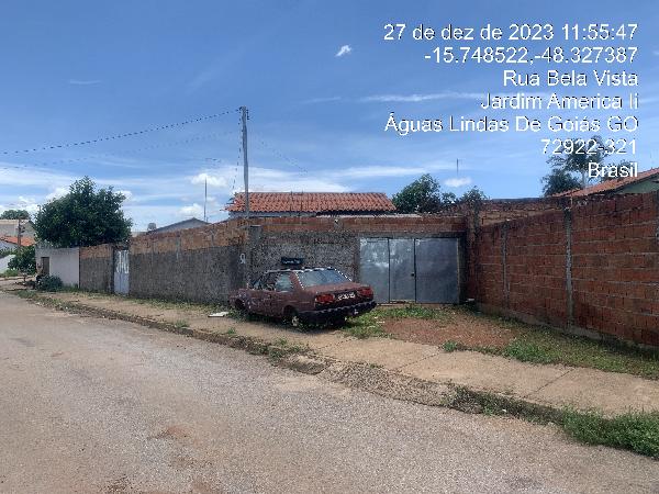 Casa - Venda, JARDIM AMERICA II, AGUAS LINDAS DE GOIAS, GO