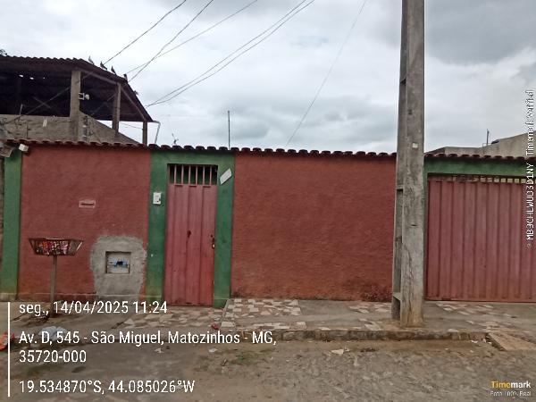 Casa - Venda, BAIRRO SÃO MIGUEL, MATOZINHOS, MG