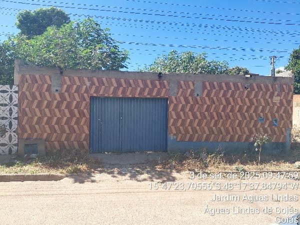 Casa - Venda, JARDIM AGUAS LINDAS II, AGUAS LINDAS DE GOIAS, GO