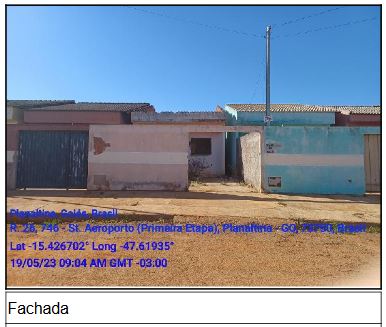 Casa - Venda, SETOR AEROPORTO (MUTIRAO), PLANALTINA, GO