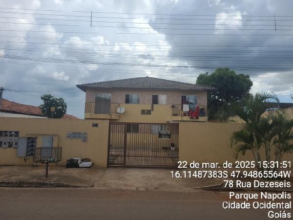 Apartamento - Venda, PARQUE NAPOLIS A, CIDADE OCIDENTAL, GO