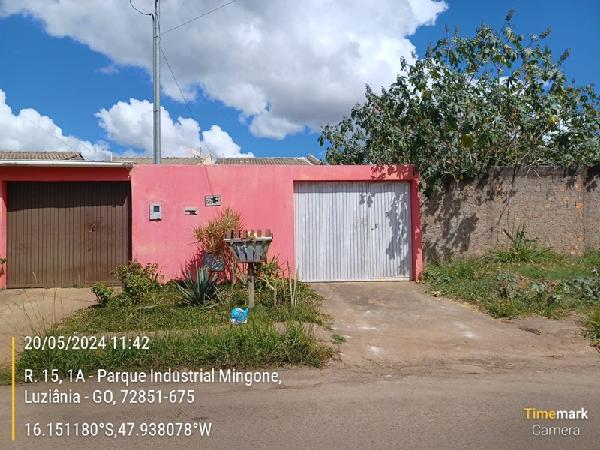Casa - Venda, PARQUE INDUSTRIAL MINGONE, LUZIANIA, GO
