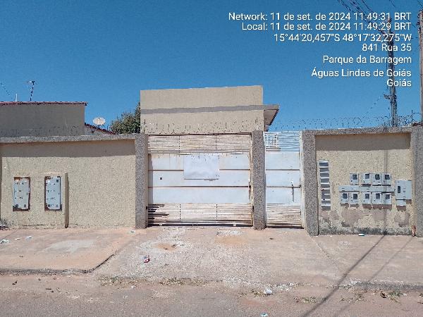 Apartamento - Venda, PARQUE DA BARRAGEM SETOR 10, AGUAS LINDAS DE GOIAS, GO