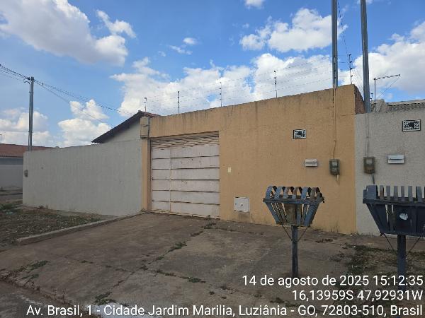 Casa - Venda, CIDADE JARDIM MARILIA, LUZIANIA, GO