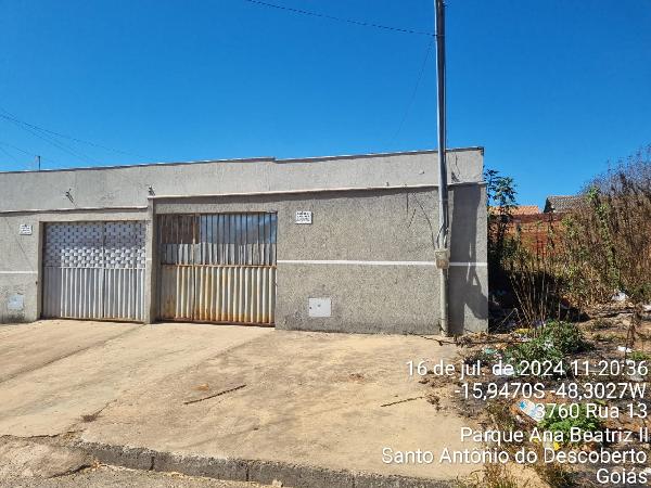 Casa - Venda, JARDIM ANA BEATRIZ I, SANTO ANTONIO DO DESCOBERTO, GO