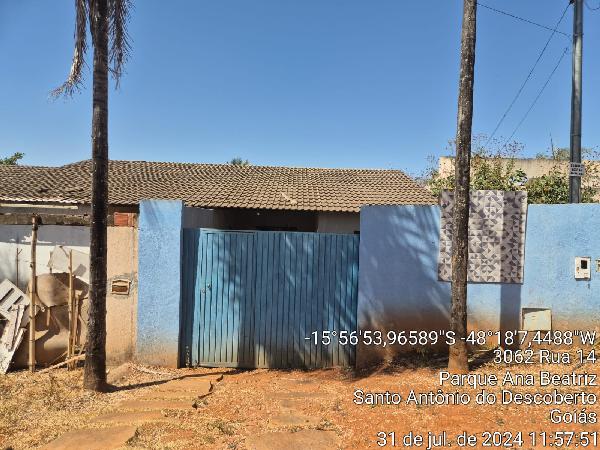Casa - Venda, JARDIM ANA BEATRIZ I, SANTO ANTONIO DO DESCOBERTO, GO
