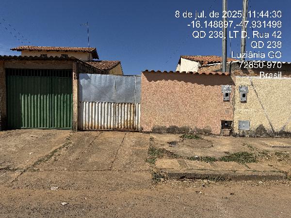 Casa - Venda, PARQUE INDUSTRIAL MINGONE, LUZIANIA, GO