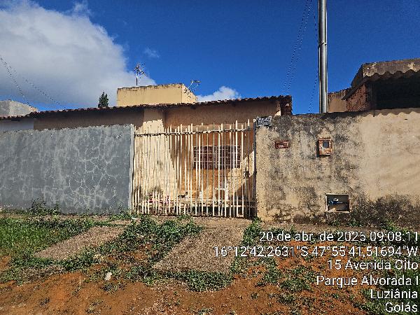 Casa - Venda, PARQUE ALVORADA I, LUZIANIA, GO