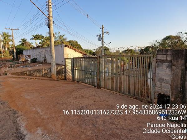Casa - Venda, PARQUE NAPOLIS A, CIDADE OCIDENTAL, GO
