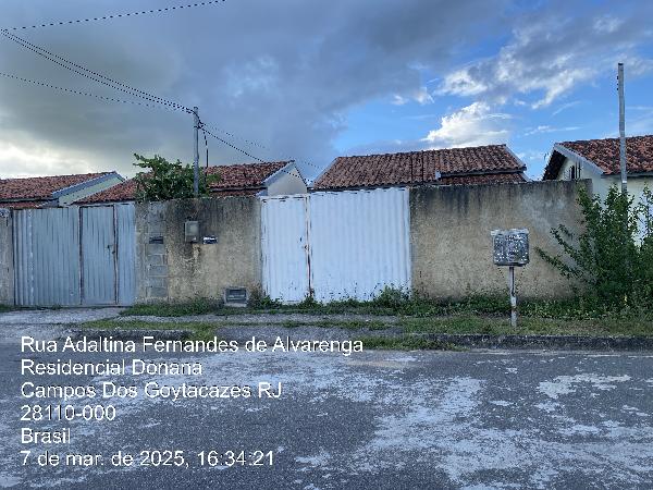 Casa - Venda, DONANA, CAMPOS DOS GOYTACAZES, RJ