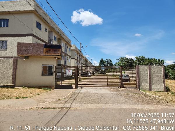 Apartamento - Venda, PARQUE NAPOLIS A, CIDADE OCIDENTAL, GO